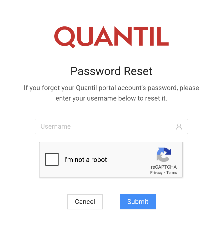 forgot password